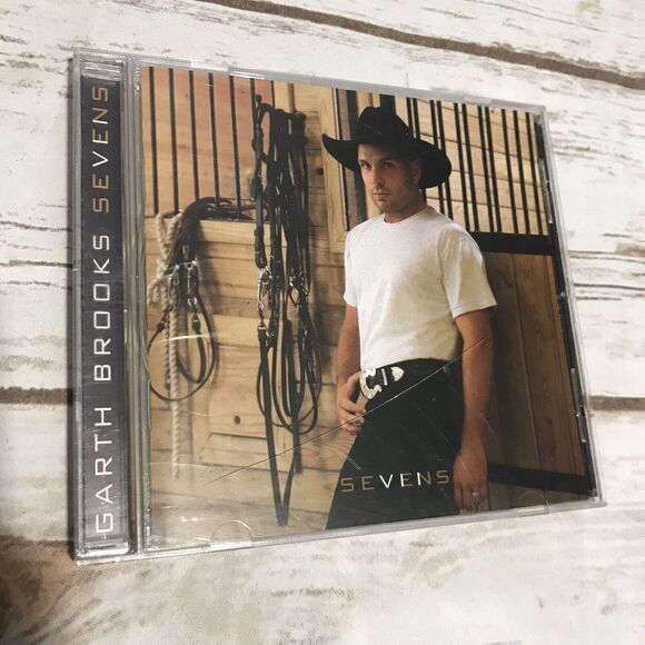 Garth Brooks Sevens Music CD, 1997 country 90s - Picture 2 of 5